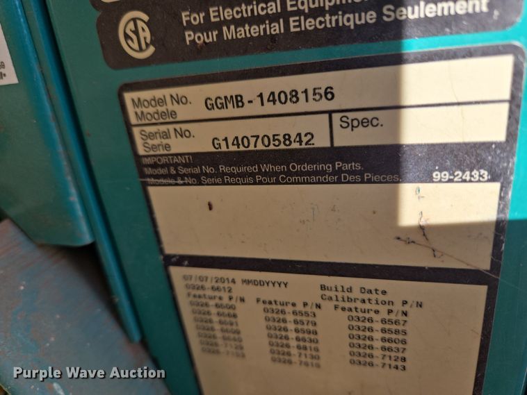 image for item ET1339 Cummins Power Generation GGMB-1408156 generator