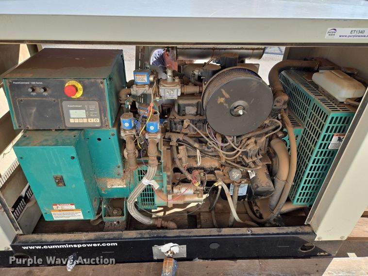 image for item ET1340 Cummins Power Generation GGMB-1219067 generator