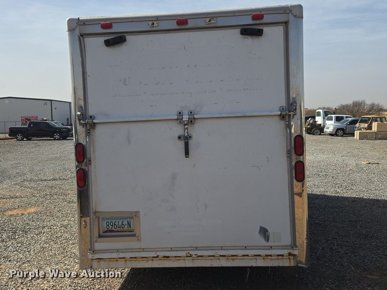 image for item ET1345 Shop Built enclosed cargo trailer