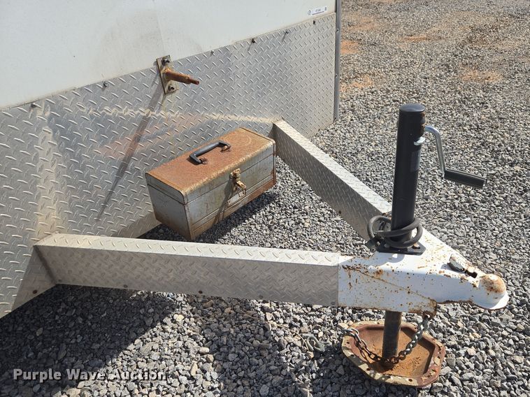 image for item ET1345 Shop Built enclosed cargo trailer