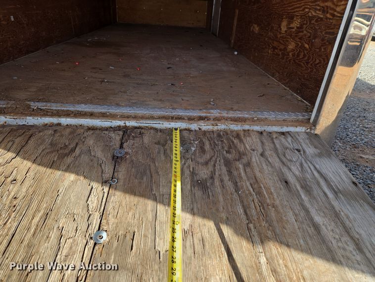 image for item ET1345 Shop Built enclosed cargo trailer