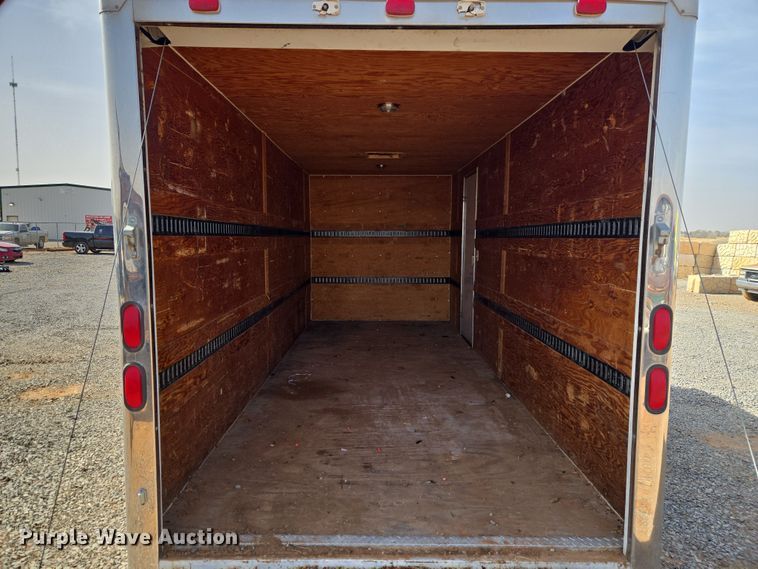 image for item ET1345 Shop Built enclosed cargo trailer