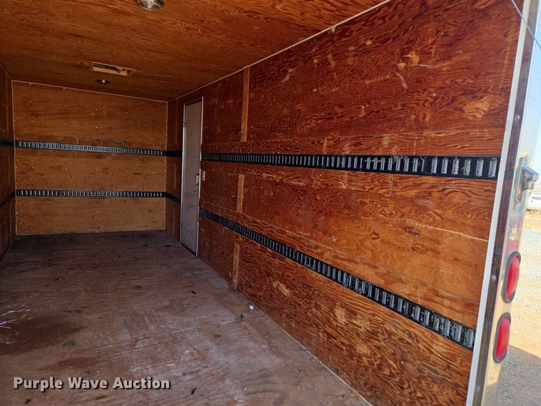 image for item ET1345 Shop Built enclosed cargo trailer