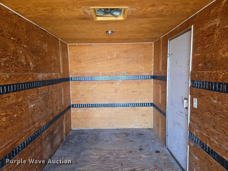 image for item ET1345 Shop Built enclosed cargo trailer