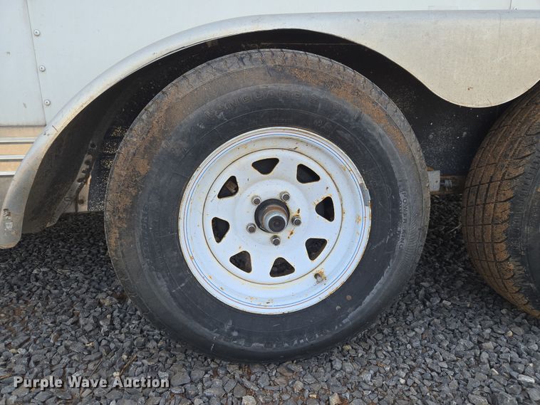 image for item ET1345 Shop Built enclosed cargo trailer