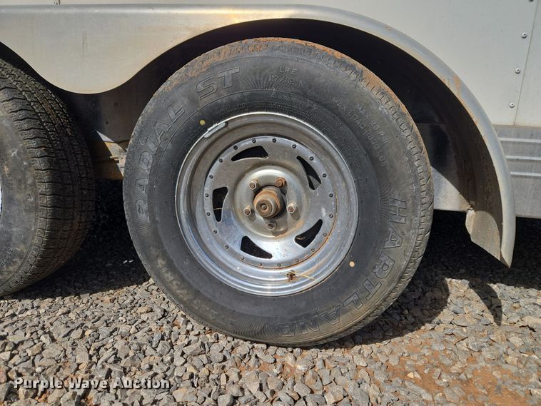 image for item ET1345 Shop Built enclosed cargo trailer