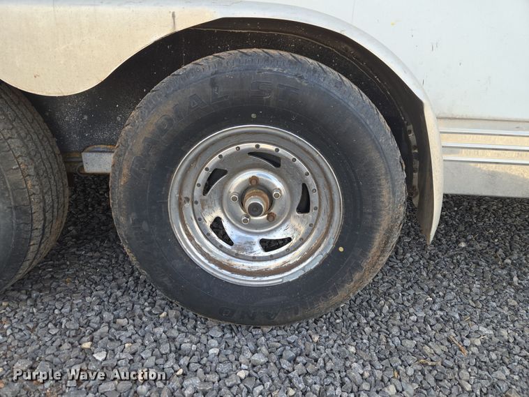 image for item ET1345 Shop Built enclosed cargo trailer