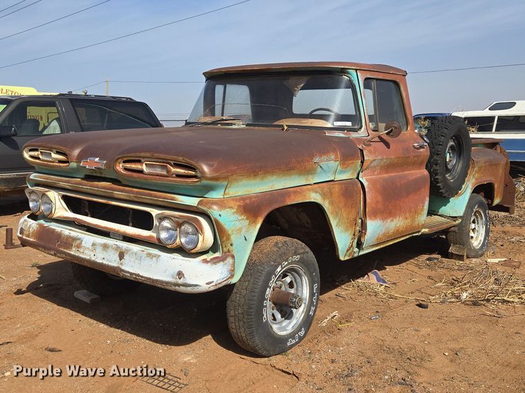 image for item ET1346 1961 Chevrolet Apache 10 pickup truck