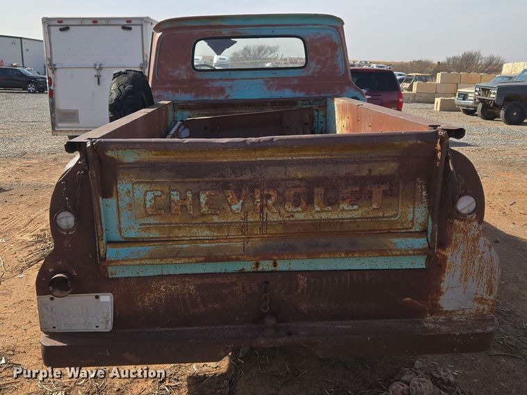 image for item ET1346 1961 Chevrolet Apache 10 pickup truck