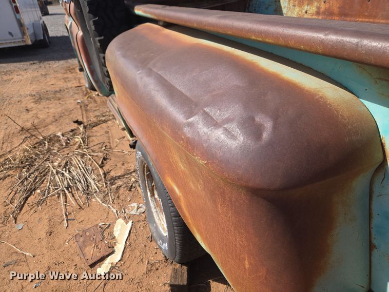 image for item ET1346 1961 Chevrolet Apache 10 pickup truck