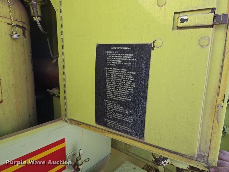 image for item ET1350 1985 Oshkosh Low Tilt pumper fire truck