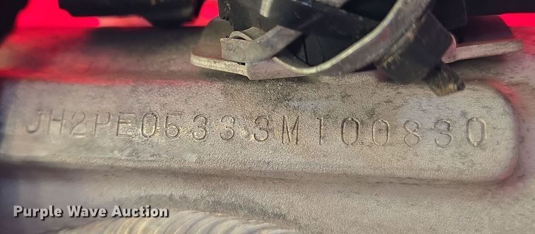 image for item ET1351 2003 Honda CRF450R dirt bike