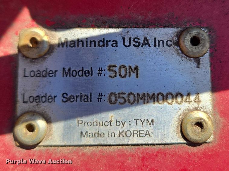 image for item ET1358 Mahindra 50M belly mower