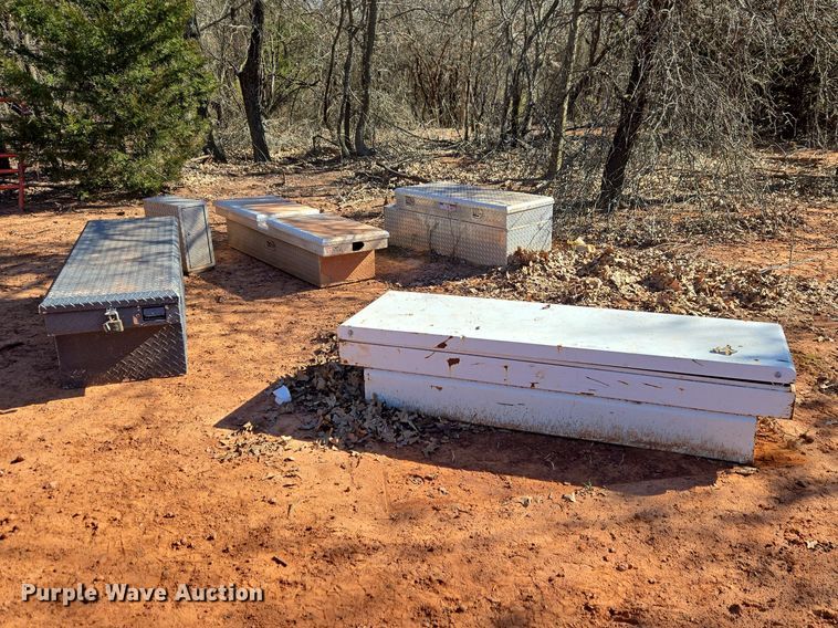 image for item ET1370 Various (5) tool boxes