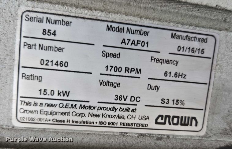 image for item ET1375 Crown SP4050-30 order picker