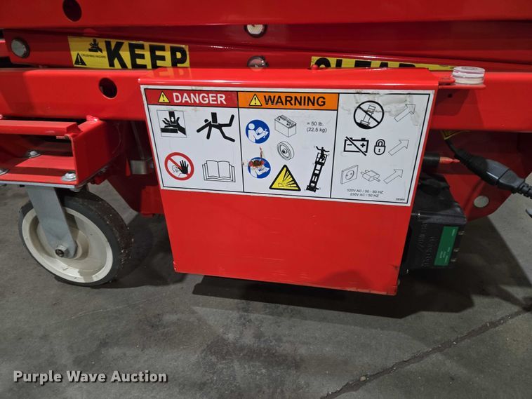 image for item ET1405 2016 Hy-Brid HB-P527 scissor lift