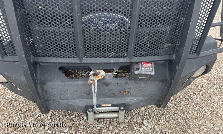 image for item ET1550 2015 Ford F350 Ext. Cab utility bed pickup truck