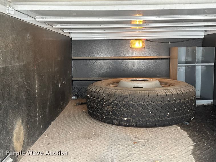 image for item ET1550 2015 Ford F350 Ext. Cab utility bed pickup truck