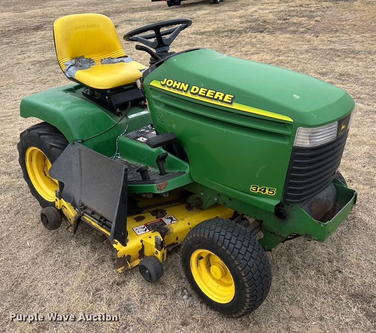 image for item ET1555 John Deere 345 lawn mower