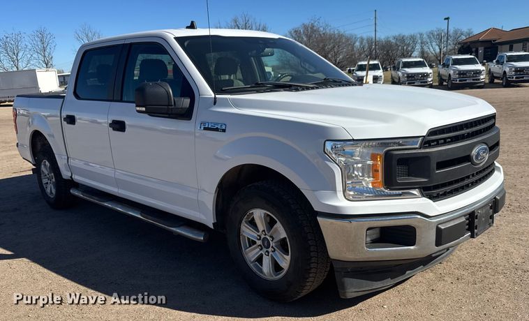 image for item ET1559 2020 Ford F150 Crew Cab pickup truck