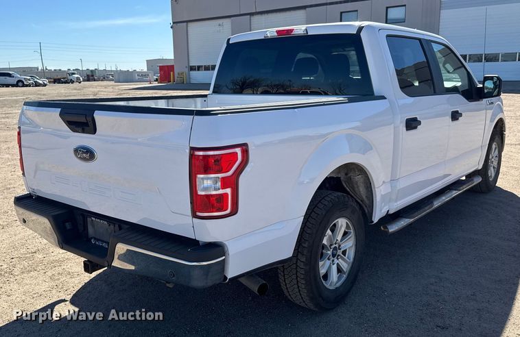 image for item ET1559 2020 Ford F150 Crew Cab pickup truck