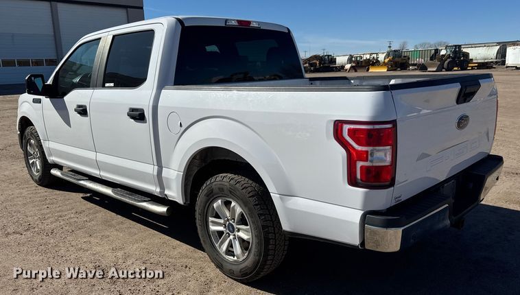 image for item ET1559 2020 Ford F150 Crew Cab pickup truck