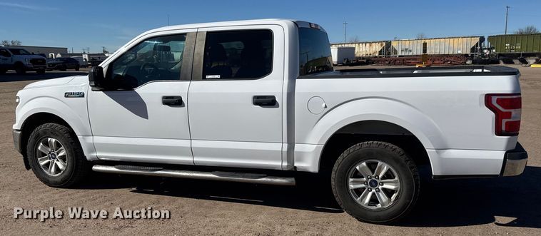image for item ET1559 2020 Ford F150 Crew Cab pickup truck