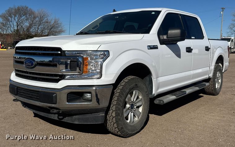 image for item ET1560 2020 Ford F150 Crew Cab pickup truck