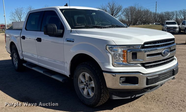 image for item ET1560 2020 Ford F150 Crew Cab pickup truck