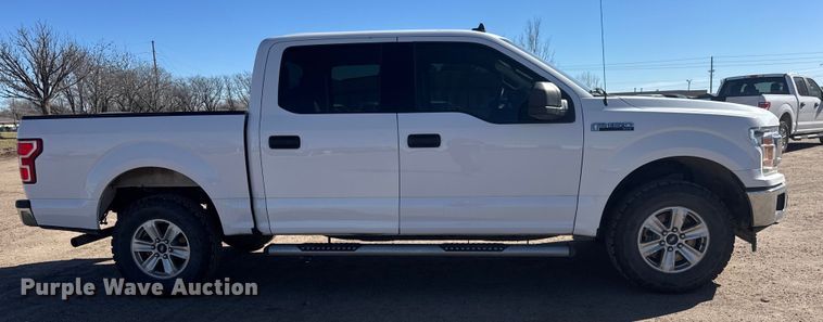 image for item ET1560 2020 Ford F150 Crew Cab pickup truck