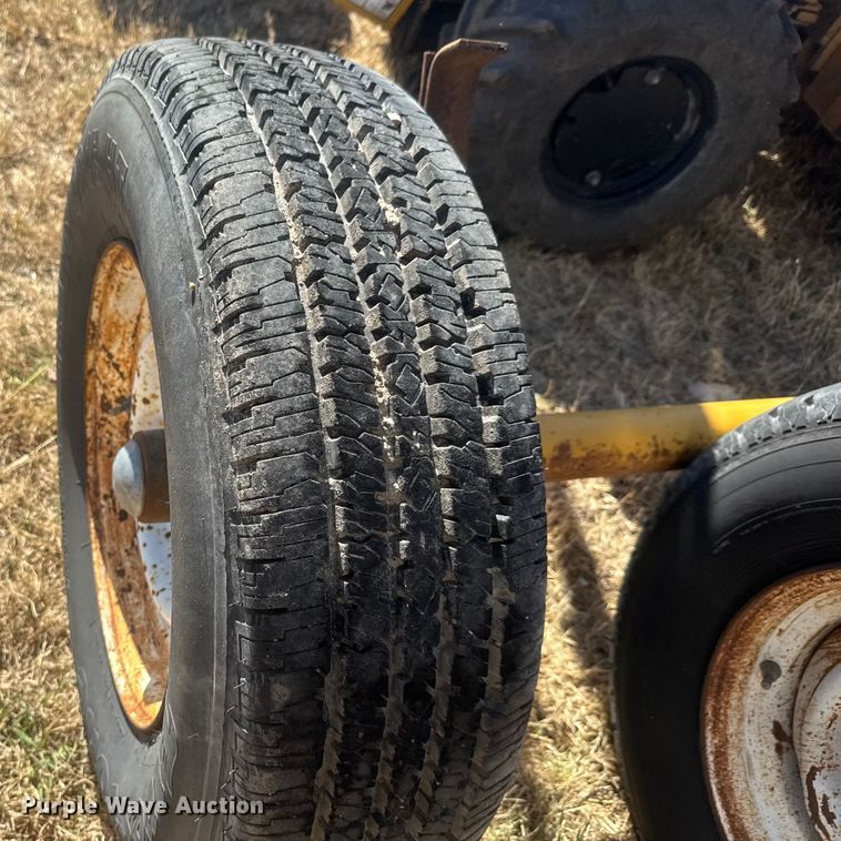 image for item ET1562 (2) trailer axles