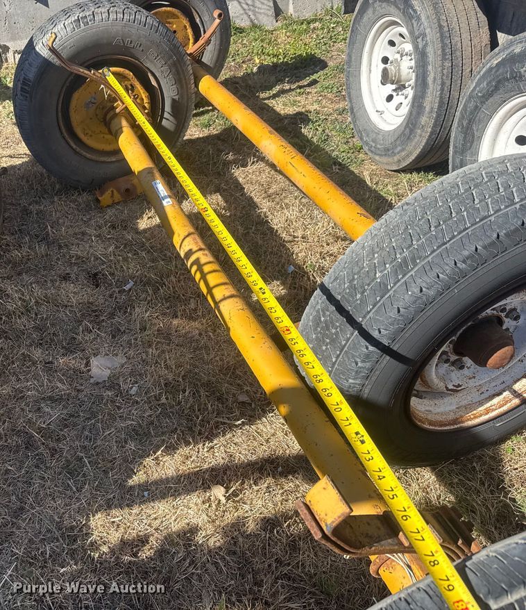 image for item ET1562 (2) trailer axles