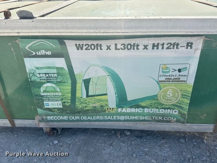 image for item ET1571 Suihe W20' X H12' arch storage building