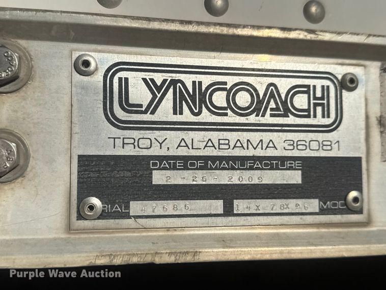 image for item ET1573 2009 Ford F550 box truck