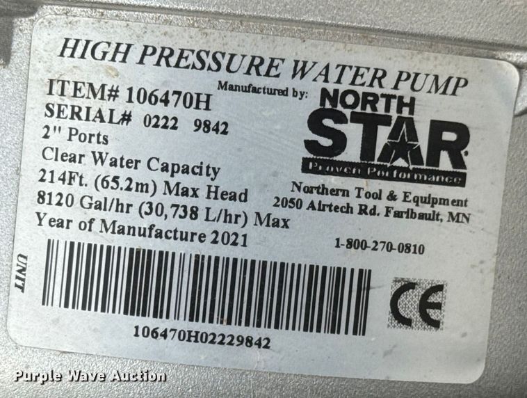 image for item ET1589 Brush fire skid unit 