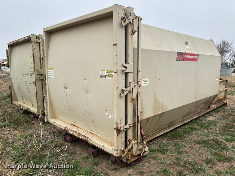 image for item ET1616 PTR Baler & Compactor trash compactor