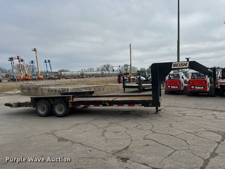 image for item ET1634 2023 Belshe TB16 tilt deck equipment trailer