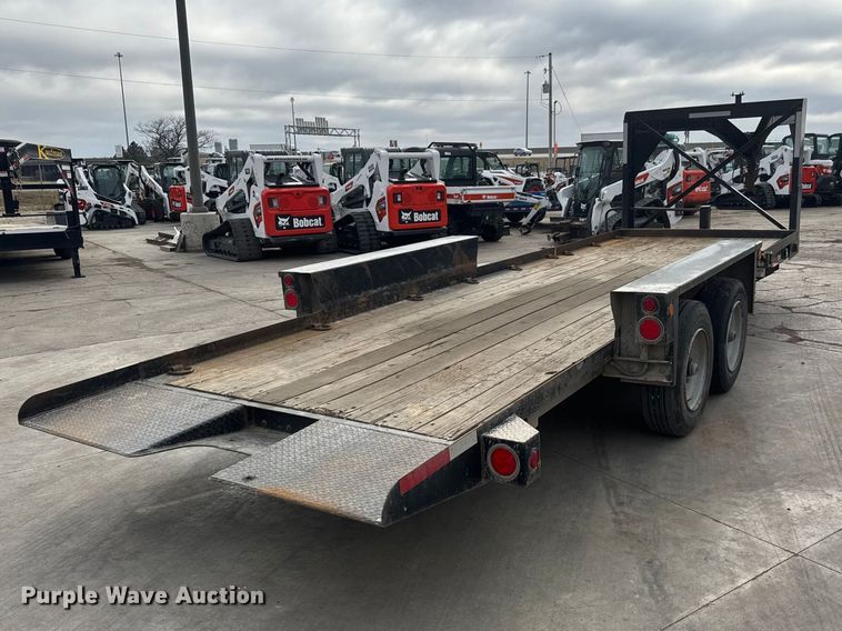 image for item ET1634 2023 Belshe TB16 tilt deck equipment trailer