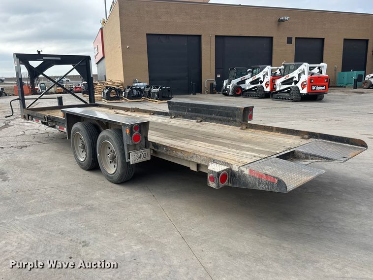 image for item ET1634 2023 Belshe TB16 tilt deck equipment trailer