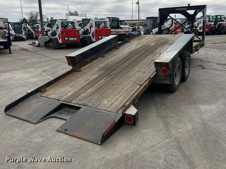 image for item ET1634 2023 Belshe TB16 tilt deck equipment trailer