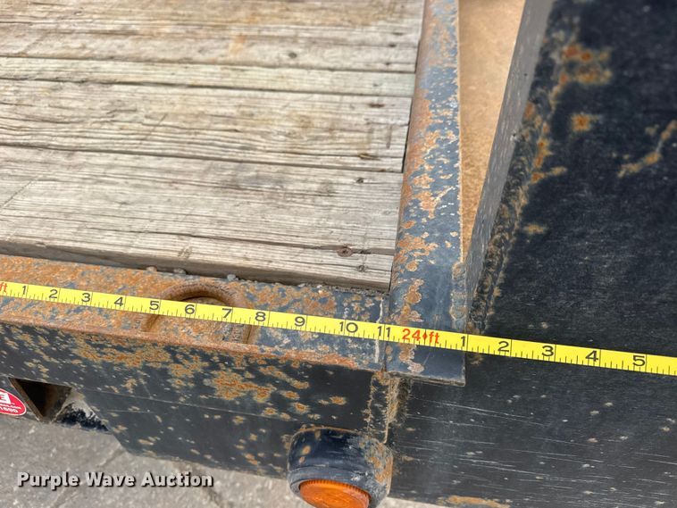 image for item ET1634 2023 Belshe TB16 tilt deck equipment trailer