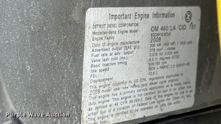 image for item ET1636 2009 Freightliner Business Class M2 rollback truck