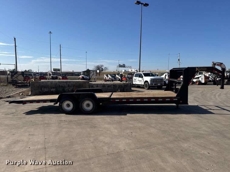 image for item ET1679 2024 Kaufman DWTG tilt deck equipment trailer