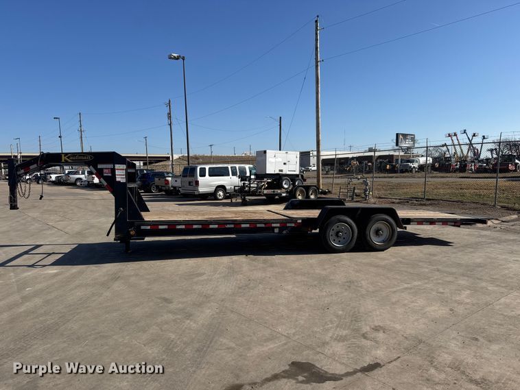 image for item ET1679 2024 Kaufman DWTG tilt deck equipment trailer