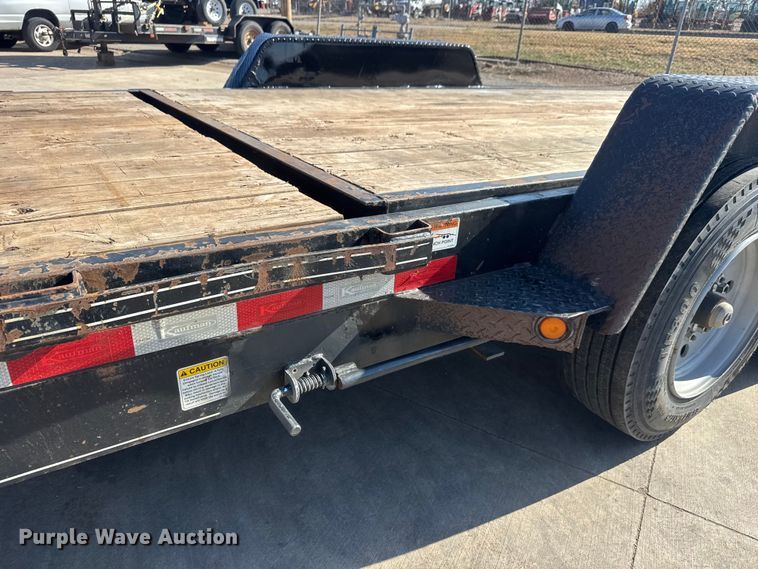 image for item ET1679 2024 Kaufman DWTG tilt deck equipment trailer