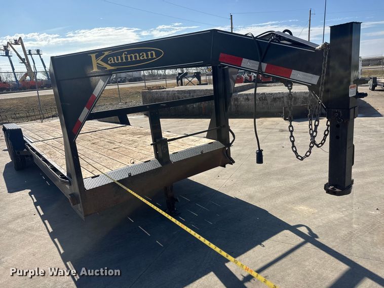 image for item ET1679 2024 Kaufman DWTG tilt deck equipment trailer
