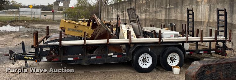 image for item ET7357 2012 Big Tex 14PI-20BK5FUR equipment trailer
