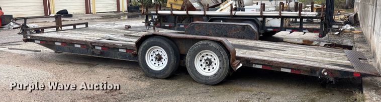 image for item ET7358 2011 Big Tex 14TL22BK tilt deck equipment trailer