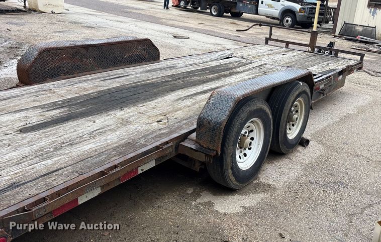 image for item ET7358 2011 Big Tex 14TL22BK tilt deck equipment trailer