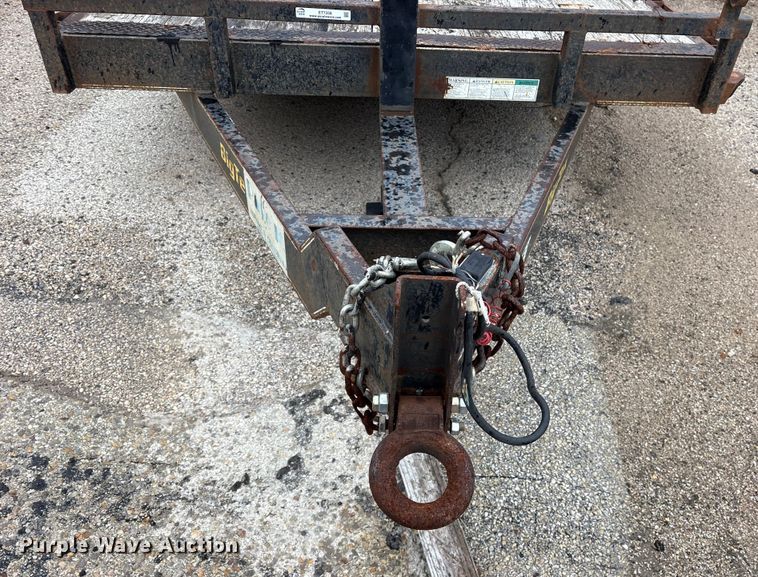 image for item ET7358 2011 Big Tex 14TL22BK tilt deck equipment trailer
